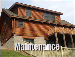  Bennett, North Carolina Log Home Maintenance